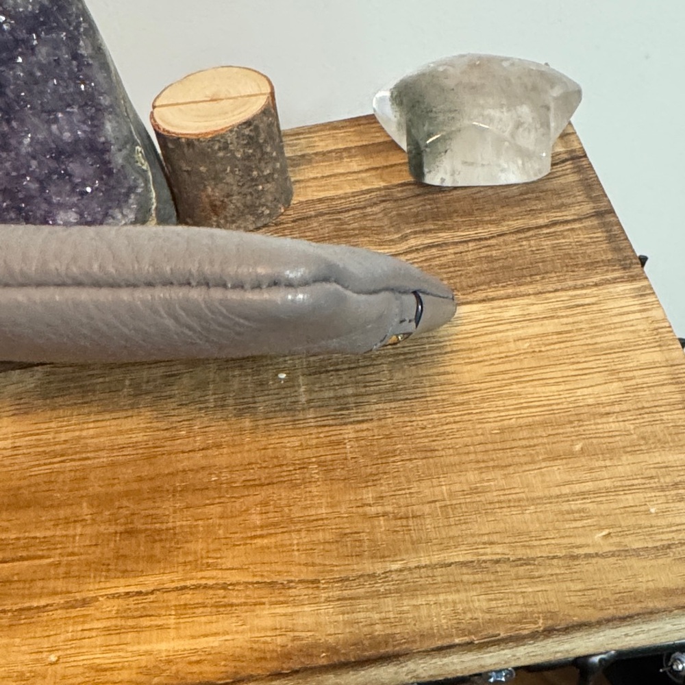 Kate Spade Charcoal Leather Wristlet NWOT - Picture 7 of 7